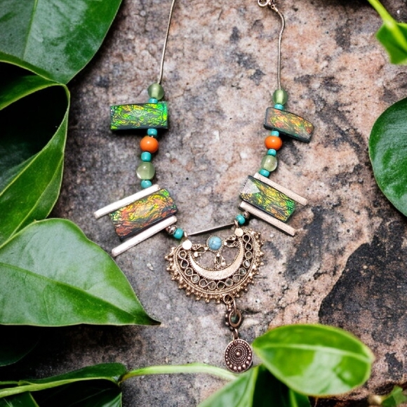 Handmade Persian/Bohemian Style Necklace - Picture 1 of 1